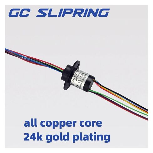 Slip Ring Slip Ring 8 Rings, Current 2a per Ring, Diameter 12.5mm Pan-tilt Slip Ring Support Plate Slip Ring in Kuwait