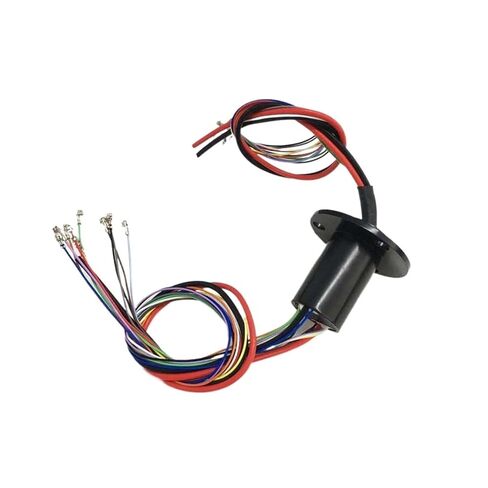 1 قطعة متكاملة شفة مقاومة للماء حلقة قسيمة 2ch 15a/11ch 2a قطرها. 22mm 360 ° دوار مع المحطات in Kuwait