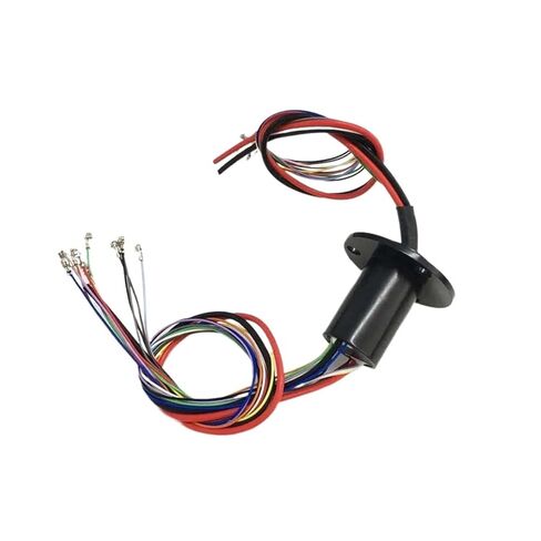 1 قطعة متكاملة شفة مقاومة للماء حلقة قسيمة 2ch 15a/11ch 2a قطرها. 22mm 360 ° دوار مع المحطات in Kuwait