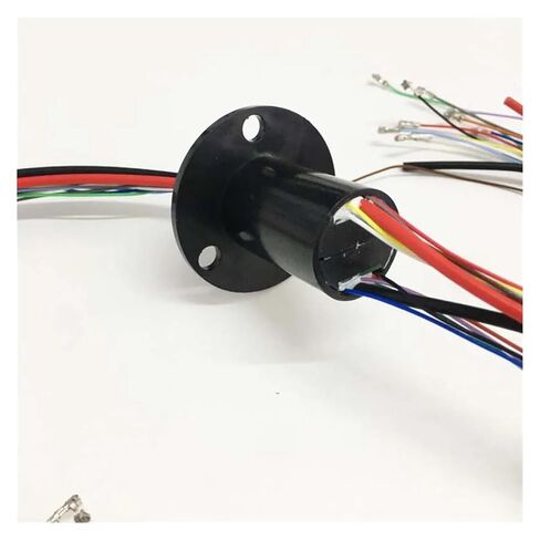 1 قطعة متكاملة شفة مقاومة للماء حلقة قسيمة 2ch 15a/11ch 2a قطرها. 22mm 360 ° دوار مع المحطات in Kuwait