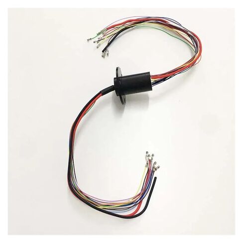 1 قطعة متكاملة شفة مقاومة للماء حلقة قسيمة 2ch 15a/11ch 2a قطرها. 22mm 360 ° دوار مع المحطات in Kuwait