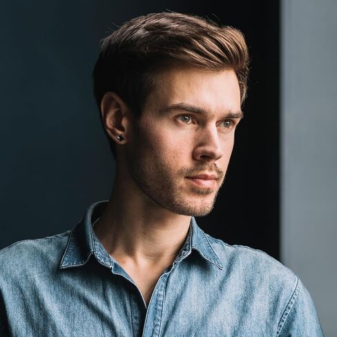 12 أزواج أسود ماس أسيرة أقراط الرجال أقراط من الفولاذ المقاوم للصدأ للنساء الزركونيا المكعب in Kuwait