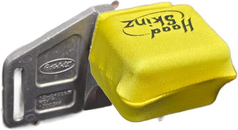 Yellow Single Pair - Low-friction sleeve, handcrafted in the USA to fit the upper hood supports of your Peterbilt 365, 367, 378, 379, 384, 386, 388, and 389 models. in Saudi Arabia