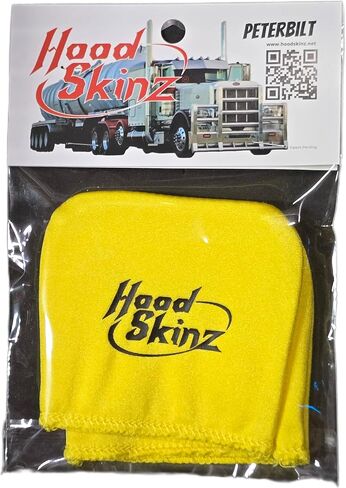 Yellow Single Pair - Low-friction sleeve, handcrafted in the USA to fit the upper hood supports of your Peterbilt 365, 367, 378, 379, 384, 386, 388, and 389 models. in Saudi Arabia