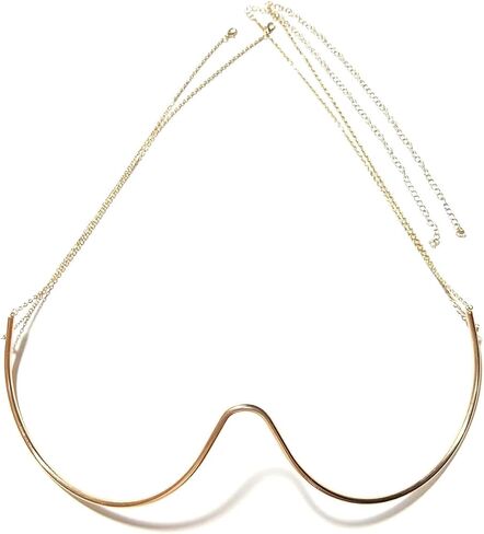 Gold Bra Bracket Chain for Women Sexy Chest Bralette Bikini Gold Body Chain Jewelry in Kuwait