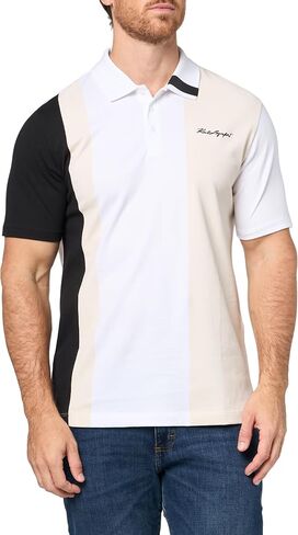 Karl Lagerfeld Paris Men Men Men Short Sleeve Color Locking Polo in Saudi Arabia
