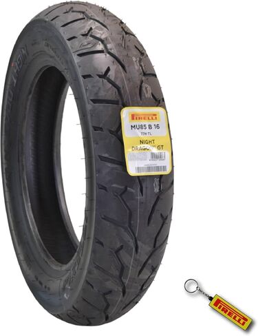 Pirelli Night Dragon GT MU85B16 M/C 77H TL Cruiser Motorcycle Rear Tire - Superior Traction & Handling for High-Performance Cruisers w/Keychain in Saudi Arabia