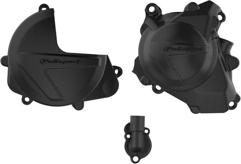 Polisport Clutch and Ignition Cover Protector Kit - 90961 in Saudi Arabia