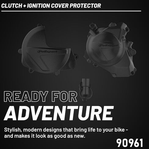 Polisport Clutch and Ignition Cover Protector Kit - 90961 in Saudi Arabia