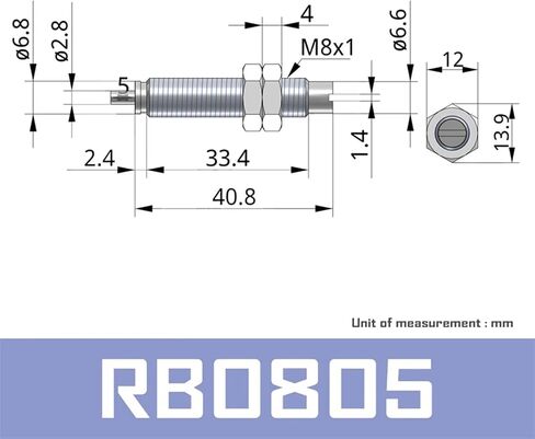 RB Shock Absorber RB0604 RB0805 RB0806 RB1007 RB1006 RB1411 RB1412 RB2015 RB2725 With Cap RBC1007 RBC2725 RBC2015 RBC0806 1Pcs(RB1411) in Saudi Arabia