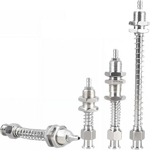 TS Metal Pneumatic Vacuum Suction Cup Metal Buffer Connecting Rod 1Pcs(TS-M12-L60-11) in Saudi Arabia