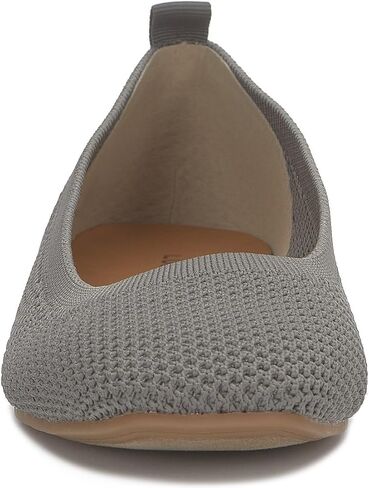 Lucky Brand Women's DANERIC Ballet Flat, Brownstone, 5.5 in Saudi Arabia