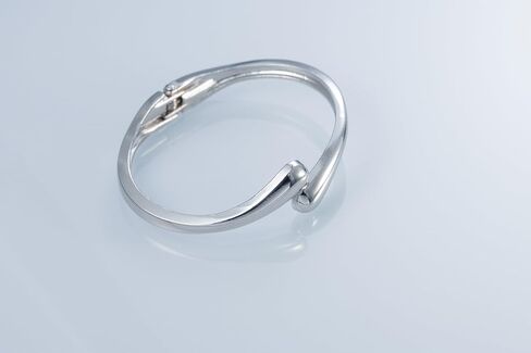 Bracelets for Women Trendy Chunky Adjustable Fashion Bangle Oval Charm Jewelry in Saudi Arabia