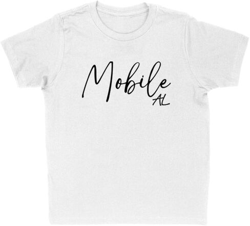 Script Mobile Alabama Kids T-Shirt Youth in Saudi Arabia