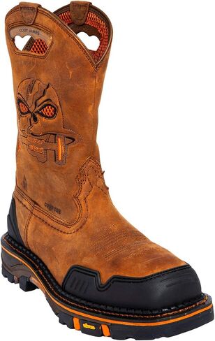 Cody James Men's 11 "Decimator Western Work Boot Nano Composite Toe-DBP-3-B in Saudi Arabia
