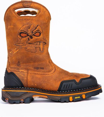 Cody James Men's 11 "Decimator Western Work Boot Nano Composite Toe-DBP-3-B in Saudi Arabia