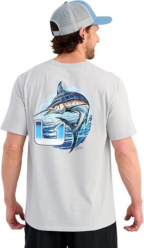 Huk KC Scott Short Sleeve Performance Tee ، تي شيرت الصيد للرجال in Saudi Arabia