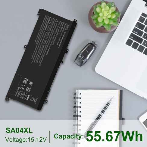 بطارية كمبيوتر محمول ASUNCELL BT04XL لسلسلة HP EliteBook Folio 9480m 9470M 9470 9480 9480M Ultrabook؛ تناسب BA06 BA06XL 687945-001 696621-001 H4Q47AA H4Q48AA HSTNN-I10C HSTNN-DB3Z in Saudi Arabia