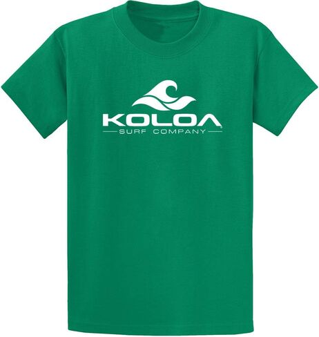 Koloa Surf Classic Wave Logo Tees - تي شيرتات قطنية ثقيلة ، عادية ، كبيرة وطويلة in Saudi Arabia