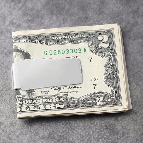 Diamond2Deal 925 Sterling Silver Money Clip in Saudi Arabia