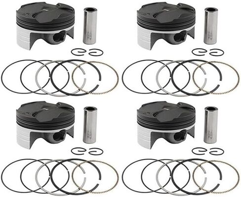 1/4 Set Motorcycle Parts Piston Ring Kit Fit For CBR600 F5 2006 13101-MEE-000(1 Set 67.5mm) in Saudi Arabia