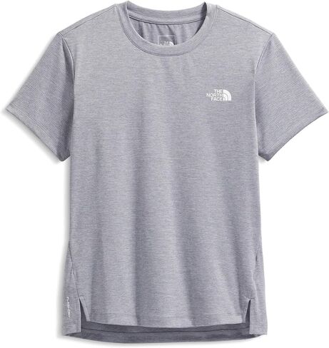 نورث وجه النساء المرن القصيرة الأكمام تي شيرت | فتل الرطوبة ، طبقات جانبية مستقلة ، تنحنح منقسم in Kuwait