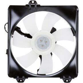 TYC 610460 Cooling Fan Assembly Compatible with 2001-2005 Toyota Rav4 , Black