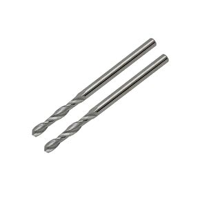 Solid Carbide Jobber Drill Bits 3/32" with Straight Shank and 118° Point Angle, Made from Tungsten Carbide Material,2-Pieces