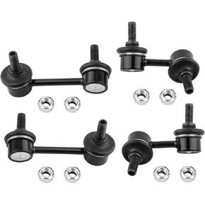 BOXI ‎K90454 K90455 K80466 51320S30N21 51321S5A003 (Set of 4) Front & Rear + Left & Right Side Sway Bar Stabilizer Link Kit Fit for Hond-a Element 2003 2004 2005 2006-2011 FWD(DX/EX/LX Models) 2.4L