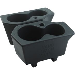 Car Door Cup Holder Left and Right 2PCS Fits for Dodge Ram 1500 1500 DS Body 2500 3500 4500 5500 2009-2019, 5NN24XXXAA 1LD23XXXAA