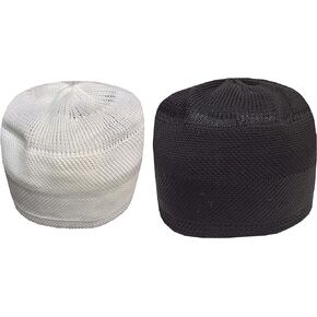 Breathable Beanie Cotton Stretchy Skull Cap Kufi Hats for Men Stretchable Caps | Helmet Liner | Muslim Ramadan Gifts