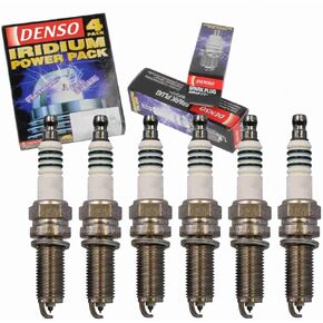 6 pc DENSO Iridium Power Spark Plugs compatible with Audi Q7 3.6L V6 2007-2010