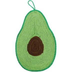 Cat Scratching Mat Couch Accessories Avocado Toy Wall Hanging Decor Cat Scratching Posts Cat Scratcher Sisal Mat for Cats Hanging Cat Scratcher Decorative Cat Scratcher Scratch Pad