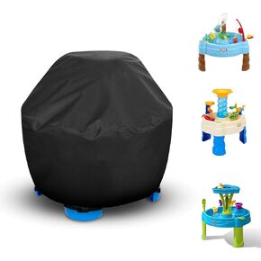 Kids Water Table Cover - Outdoor Kids Cover Fit Step2 Showers Splash Tower Water Table, Sand Water Table Cover, Round Cover for Little Tikes Water Table - Cover Only
