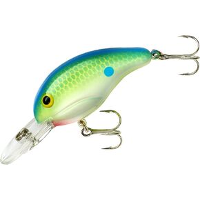 سلسلة BANDIT LURES 200 طُعم صيد السمك Crankbait Bass، ملحقات الصيد، يغوص حتى عمق 8 أقدام، 2 بوصة، 1/4 أونصة، ظل الحمضيات، (BDT2D01)