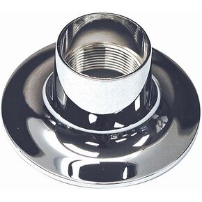 Danco 80608 Lavatory Flange, For Use With Widespread Lavatory Faucets, 2-1/2 x 1-1/2 in, Metal, Chrome