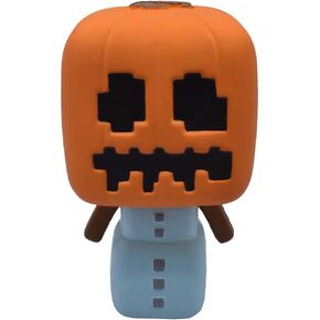 Minecraft Snow Golem Mega SquishMe Series 3 - Perfect for Party Favors, Classroom Prizes, Stress Relief Toys, Fidget and Treasure Boxes - Minecraft Figures, Squishy Animals & Small Toys