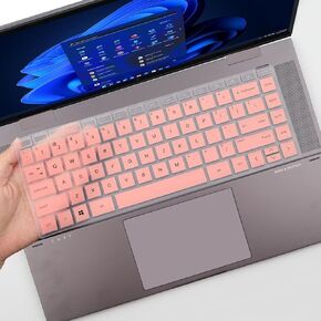 Keyboard Cover for 15.6" HP Envy X360 2-in-1 15-fe0013dx fe0053dx 15-fh0013dx 15-ey0013dx ey0023dx 15z-ey100 15-ew0013dx 15-ew0023dx 15-ew1047nr 15-ew0797nr 15t-ew000 15t-ew100 15z-ey100