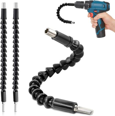 2 حزمة Superbit، تمديد لقمة مثقاب مرنة من أي زاوية، لقم تمديد عمود مرن للغاية، مفك براغي فائق المرونة، أداة قابلة للانحناء، مثقاب فائق من أي زاوية in Kuwait