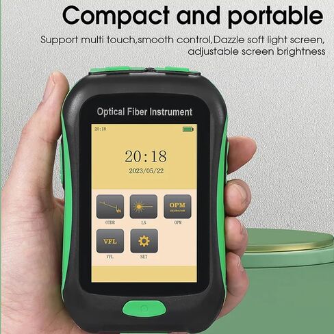 5 in 1 Mini-Pro Live 1550nm SM OTDR Mulit-Function Tester Built in OPM/OLS/VFL/LED Test Rang 10m-80Km Dynamic Range 20dB Connector SC/APC (YD-2600-APC) in Saudi Arabia