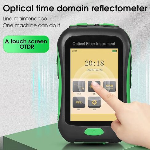 5 in 1 Mini-Pro Live 1550nm SM OTDR Mulit-Function Tester Built in OPM/OLS/VFL/LED Test Rang 10m-80Km Dynamic Range 20dB Connector SC/APC (YD-2600-APC) in Saudi Arabia
