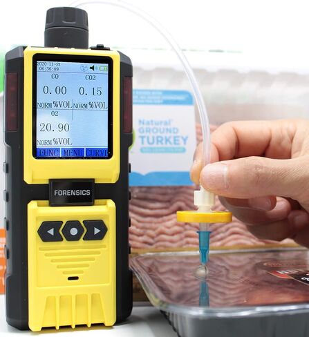 محلل مساحة الرأس بواسطة الطب الشرعي | غاز ثاني أكسيد الكربون، والأكسجين، وثاني أكسيد الكربون | تحليل الخريطة | تسجيل بيانات الكمبيوتر | الولايات المتحدة الأمريكية NIST معايرة يمكن تتبعها | in Kuwait