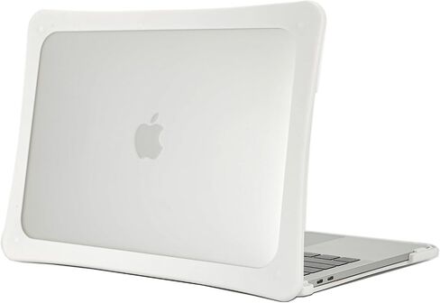 mCover Hybrid case Compatible ONLY for 2016-2023 13.3" MacBook Pro A2338 (M1 | M2 chip) A2289 A2251 A2159 A1989 A1706 A1708 (with All USB-C Ports) - White in Saudi Arabia