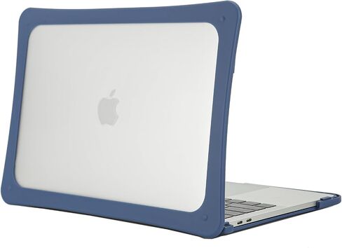 mCover Hybrid case Compatible ONLY for 2016-2023 13.3" MacBook Pro A2338 (M1 | M2 chip) A2289 A2251 A2159 A1989 A1706 A1708 (with All USB-C Ports) - White in Saudi Arabia