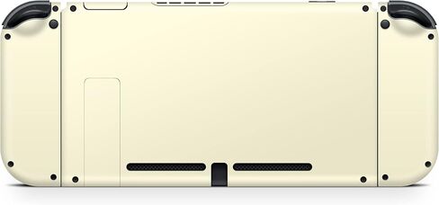 Tacky design Solid Color Classic Skin Compatible with Nintendo Switch Skins Decal, Pastel Yellow Color Compatible with Nintendo Switch Stickers Vinyl 3m Full Cover in Saudi Arabia