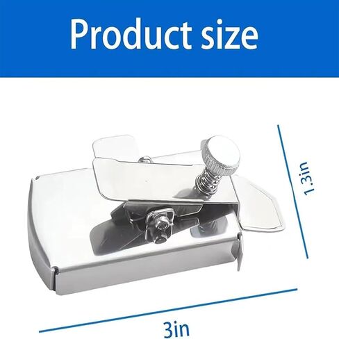 قطعتان من دليل التماس المغناطيسي لآلة الخياطة، ملحقات ماكينة الخياطة العالمية، دليل التماس المغناطيسي، دليل الخياطة المغناطيسي، دليل التماس، مستلزمات الخياطة للمبتدئين والمحترفين in Kuwait