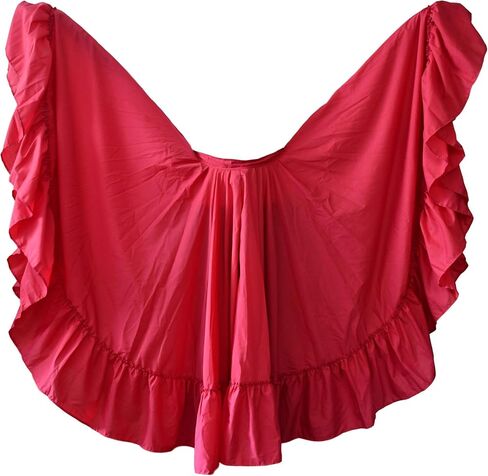 Professional Dance Skirt for Folkloric Mexican or Flamenco Dancing Double Circle (Doble Vuelo) in Saudi Arabia