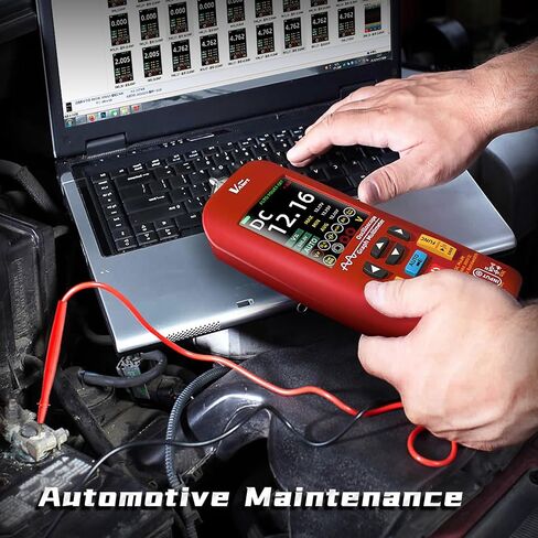 2 in 1 Handheld Digital Oscilloscope Multimeter Portable Mini Automotive Oscilloscopes, 10MHz Bandwidth, 48MSa/s Sampling Rate Oscope with 6000 Counts, Auto-Ranging Multimeter in Saudi Arabia