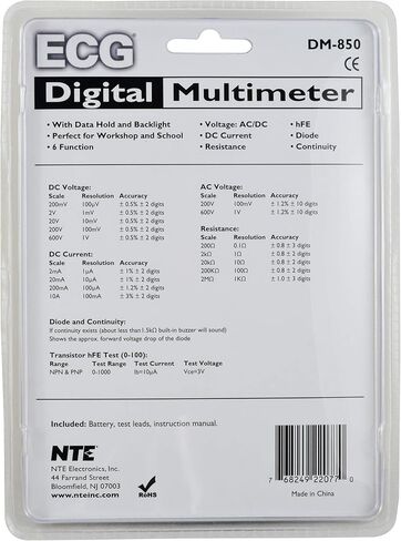 DM-850 جهاز قياس رقمي متعدد 6 وظائف مثالي لورشة العمل والمدرسة in Kuwait