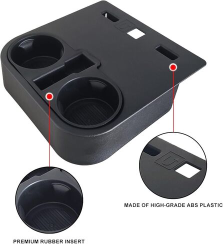 حامل أكواب أرضي لوحدة التحكم المركزية متوافق مع Ford F150 2015-2020، Ford F-Series F250 F350 F450 Super Duty 2017-2022 HC3Z-2813562-AB أسفل المقعد الأمامي in Kuwait